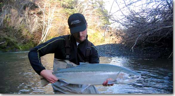 Jon Hazlett steelhead guide