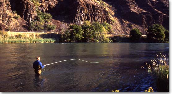 Deschutes River, Oregon  Steelhead Fly Fishing 