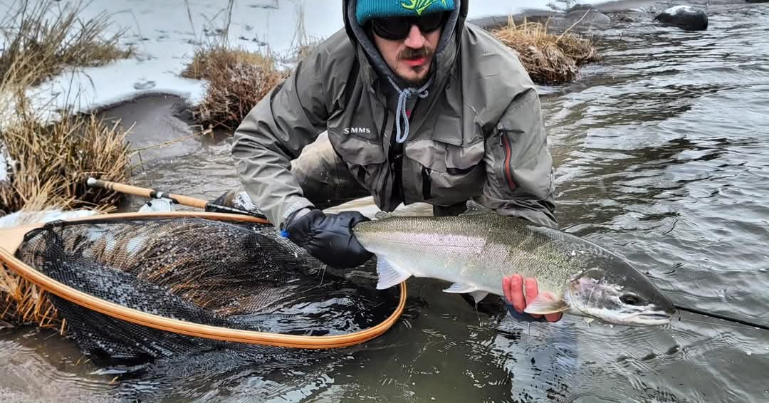 Callum Steelhead Fishing